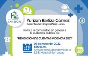 CONVOCATORIA RENDICIÓN DE CUENTAS 2.021